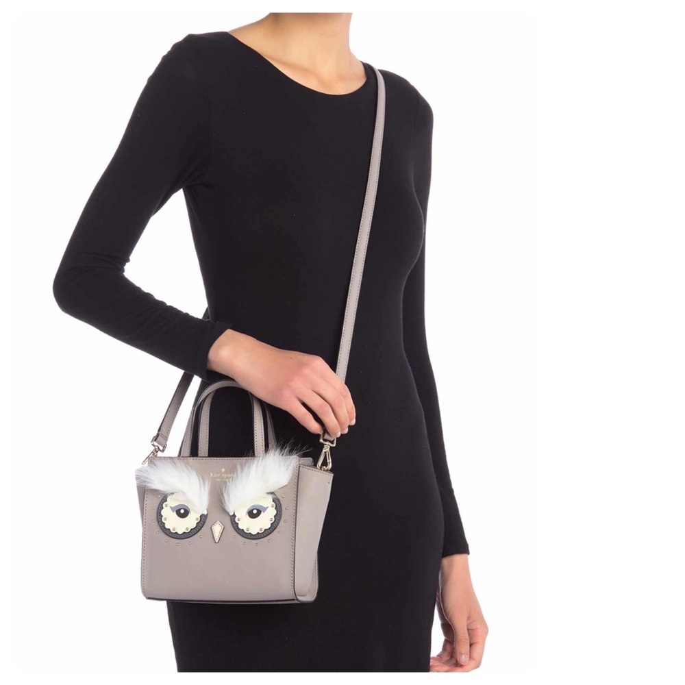 KATE SPADE Star Bright Owl Mini Hadlee City Scape - Picture 4 of 4